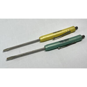 Fort Bliss, TX  Fire Dept Pocket Magnetic Screwdriver Lot of 2 by Ready Tool USA
